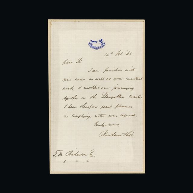 Lot 26372 - Great Britain - Covers - QV 1865 - UPA UPA Auction UPA 90 Lot 26372 - Great Britain - Covers - QV 1865 - UPA UPA Auction UPA 90
