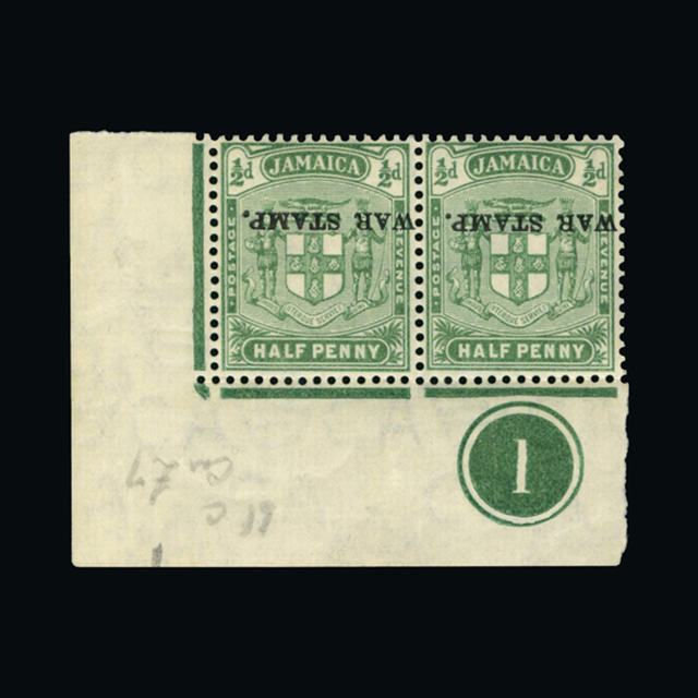 Lot 26467 - jamaica 1916 - UPA UPA Auction UPA 90 Lot 26467 - jamaica 1916 - UPA UPA Auction UPA 90