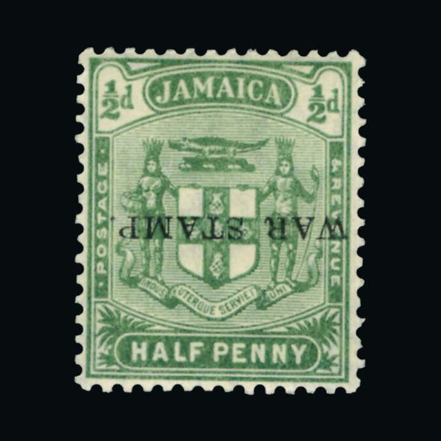 Lot 26472 - jamaica 1916 - UPA UPA Auction UPA 90 Lot 26472 - jamaica 1916 - UPA UPA Auction UPA 90