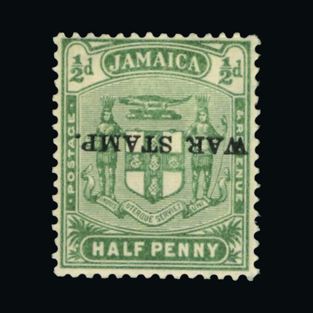 Lot 26473 - jamaica 1916 - UPA UPA Auction UPA 90 Lot 26473 - jamaica 1916 - UPA UPA Auction UPA 90