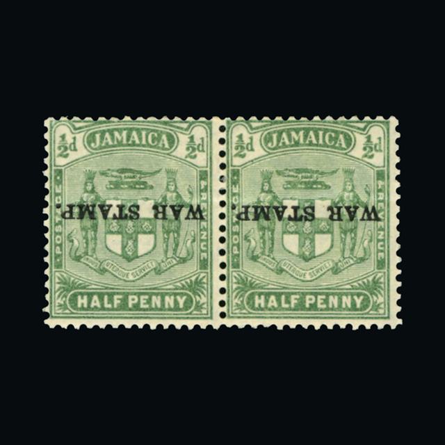 Lot 26475 - jamaica 1916 - UPA UPA Auction UPA 90 Lot 26475 - jamaica 1916 - UPA UPA Auction UPA 90