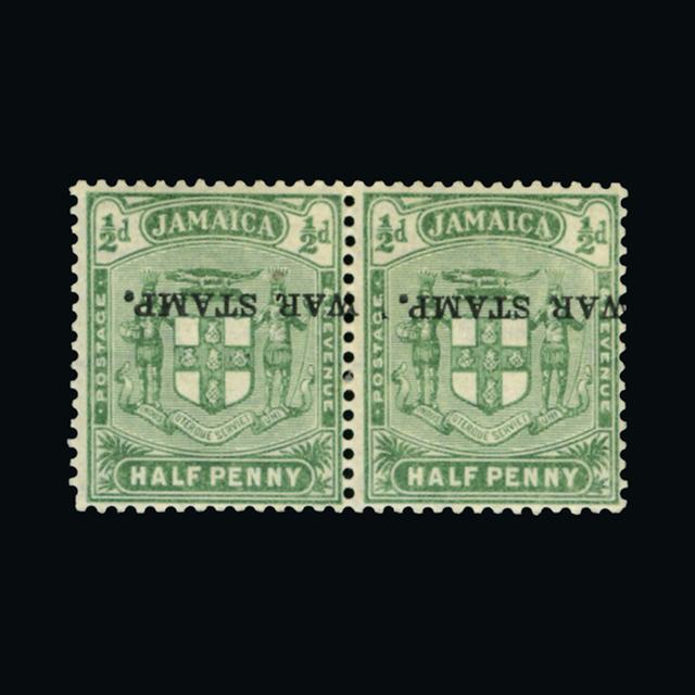 Lot 26476 - jamaica 1916 - UPA UPA Auction UPA 90 Lot 26476 - jamaica 1916 - UPA UPA Auction UPA 90