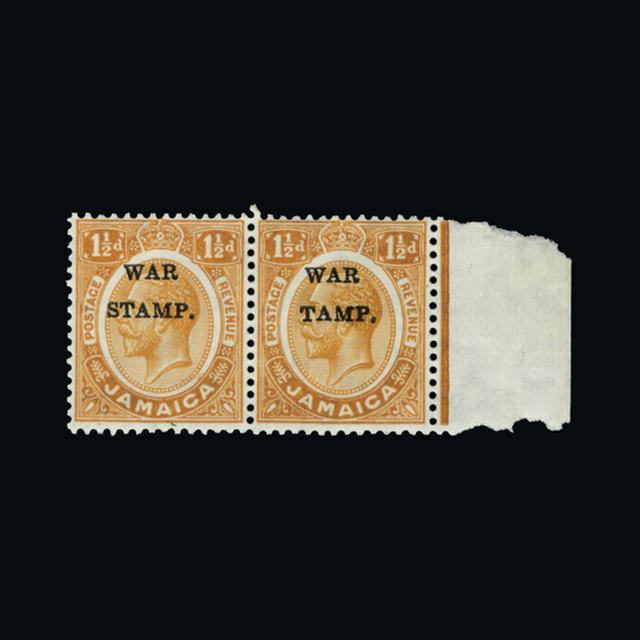 Lot 26483 - jamaica 1916 - UPA UPA Auction UPA 90 Lot 26483 - jamaica 1916 - UPA UPA Auction UPA 90