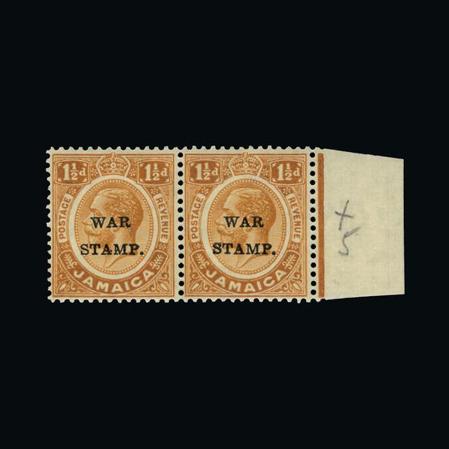 Lot 26488 - jamaica 1916 - UPA UPA Auction UPA 90 Lot 26488 - jamaica 1916 - UPA UPA Auction UPA 90