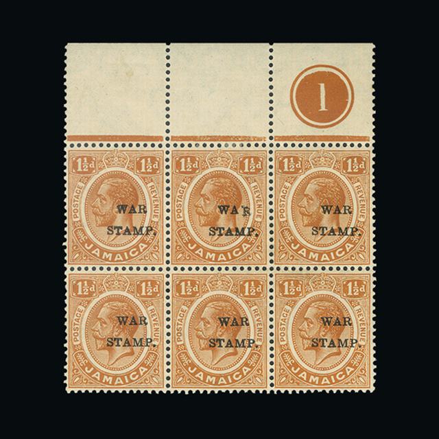 Lot 26489 - jamaica 1916 - UPA UPA Auction UPA 90 Lot 26489 - jamaica 1916 - UPA UPA Auction UPA 90