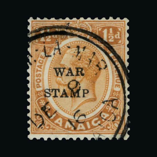 Lot 26490 - jamaica 1916 - UPA UPA Auction UPA 90 Lot 26490 - jamaica 1916 - UPA UPA Auction UPA 90