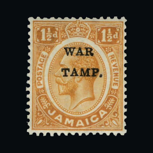 Lot 26491 - jamaica 1916 - UPA UPA Auction UPA 90 Lot 26491 - jamaica 1916 - UPA UPA Auction UPA 90