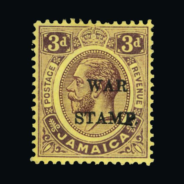 Lot 26538 - jamaica 1917 - UPA UPA Auction UPA 90 Lot 26538 - jamaica 1917 - UPA UPA Auction UPA 90