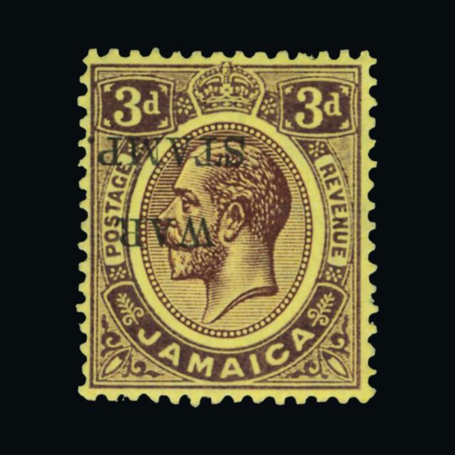Lot 26539 - jamaica 1917 - UPA UPA Auction UPA 90 Lot 26539 - jamaica 1917 - UPA UPA Auction UPA 90