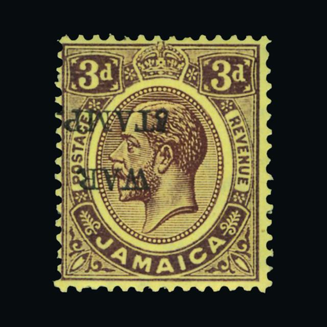 Lot 26540 - jamaica 1917 - UPA UPA Auction UPA 90 Lot 26540 - jamaica 1917 - UPA UPA Auction UPA 90