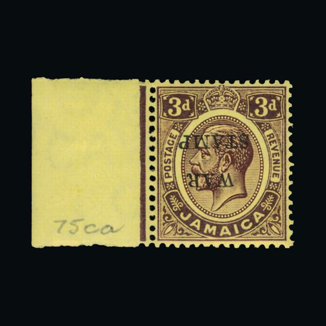 Lot 26541 - jamaica 1917 - UPA UPA Auction UPA 90 Lot 26541 - jamaica 1917 - UPA UPA Auction UPA 90