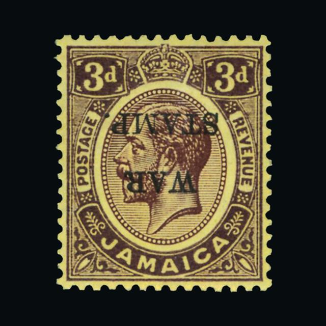 Lot 26544 - jamaica 1917 - UPA UPA Auction UPA 90 Lot 26544 - jamaica 1917 - UPA UPA Auction UPA 90