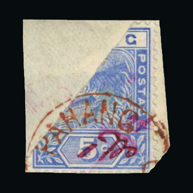Lot 26619 - Malaya - Pahang 1897 - UPA UPA Auction UPA 90 Lot 26619 - Malaya - Pahang 1897 - UPA UPA Auction UPA 90