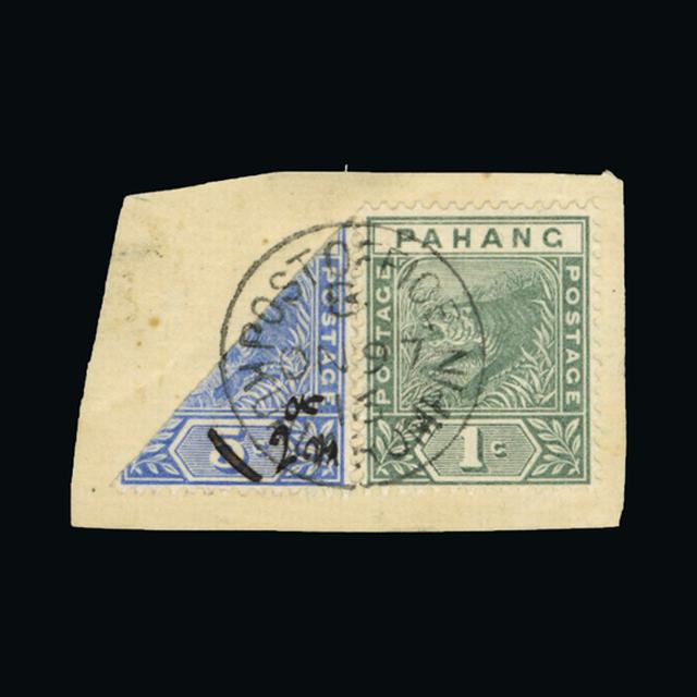 Lot 26621 - Malaya - Pahang 1897 - UPA UPA Auction UPA 90 Lot 26621 - Malaya - Pahang 1897 - UPA UPA Auction UPA 90
