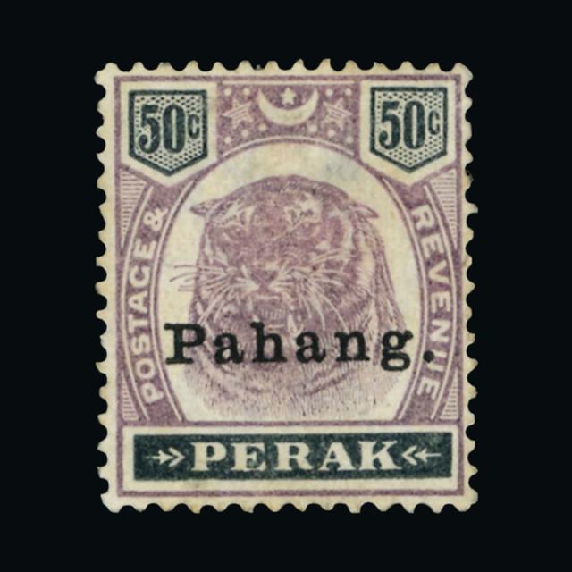 Lot 26625 - Malaya - Pahang 1898 - UPA UPA Auction UPA 90 Lot 26625 - Malaya - Pahang 1898 - UPA UPA Auction UPA 90
