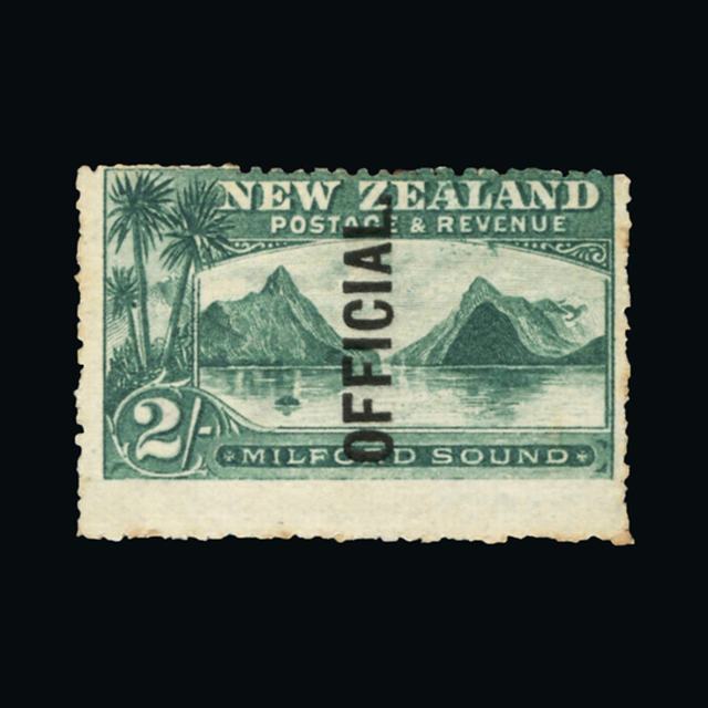 Lot 26664 - New Zealand - Officials 1907-11 - UPA UPA Auction UPA 90 Lot 26664 - New Zealand - Officials 1907-11 - UPA UPA Auction UPA 90
