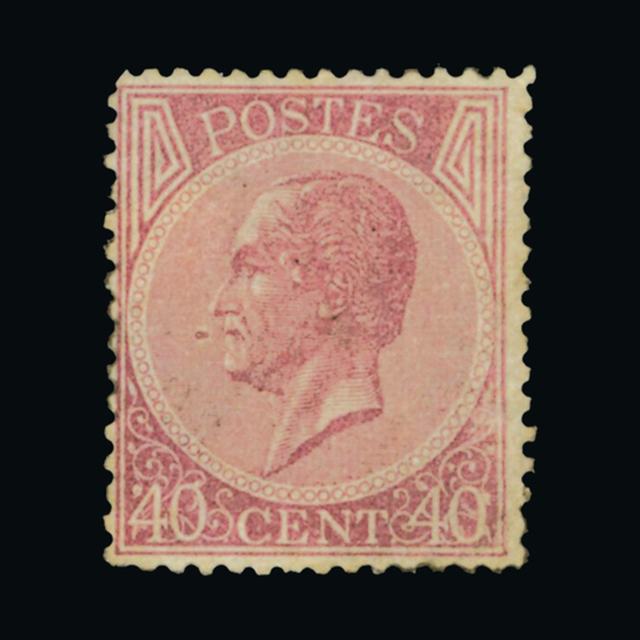 Lot 3447 - Belgium 1865-66 - UPA UPA Auction UPA 90 Lot 3447 - Belgium 1865-66 - UPA UPA Auction UPA 90