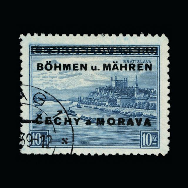 Lot 4066 - bohemia and moravia 1939 -  UPA UPA Auction UPA 90 