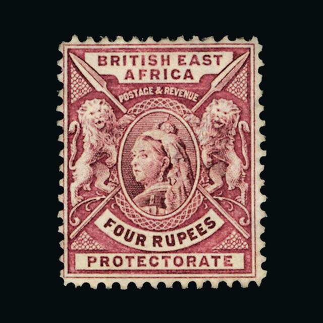 Lot 4204 - british east africa 1896-1901 -  UPA UPA Auction UPA 90 