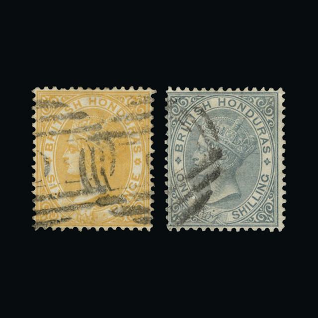 Lot 4400 - british honduras 1882-87 - UPA UPA Auction UPA 90 Lot 4400 - british honduras 1882-87 - UPA UPA Auction UPA 90