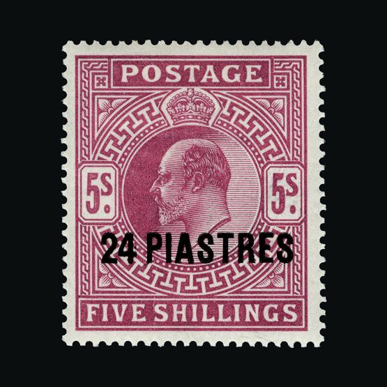 Lot 4526 - british levant 1902 -  UPA UPA Auction UPA 90 