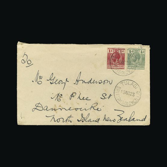 Lot 4756 - british solomon islands 1923 - UPA UPA Auction UPA 90 Lot 4756 - british solomon islands 1923 - UPA UPA Auction UPA 90