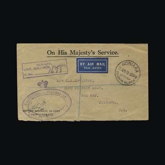 Lot 4794 - british solomon islands 1949 - UPA UPA Auction UPA 90 Lot 4794 - british solomon islands 1949 - UPA UPA Auction UPA 90
