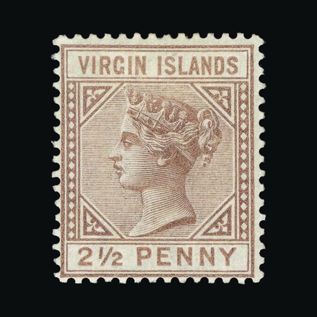 Lot 4824 - british virgin islands 1879-80 -  UPA UPA Auction UPA 90 
