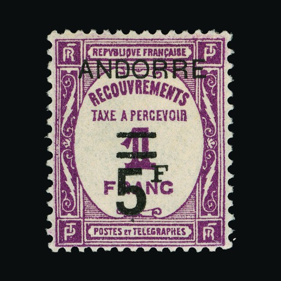 Lot 553 - Andorra 1931 - UPA UPA Auction UPA 90 Lot 553 - Andorra 1931 - UPA UPA Auction UPA 90