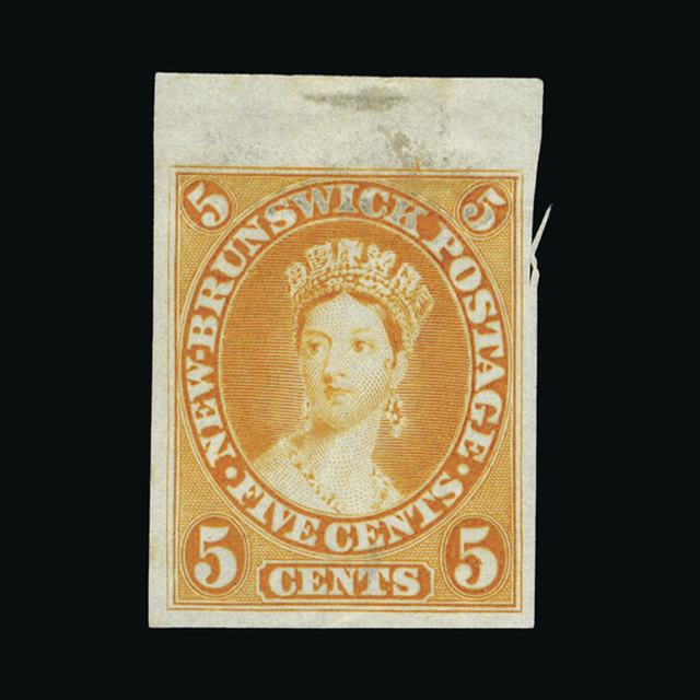 Lot 6210 - CANADA - NEW BRUNSWICK 1860 - UPA UPA Auction UPA 90 Lot 6210 - CANADA - NEW BRUNSWICK 1860 - UPA UPA Auction UPA 90