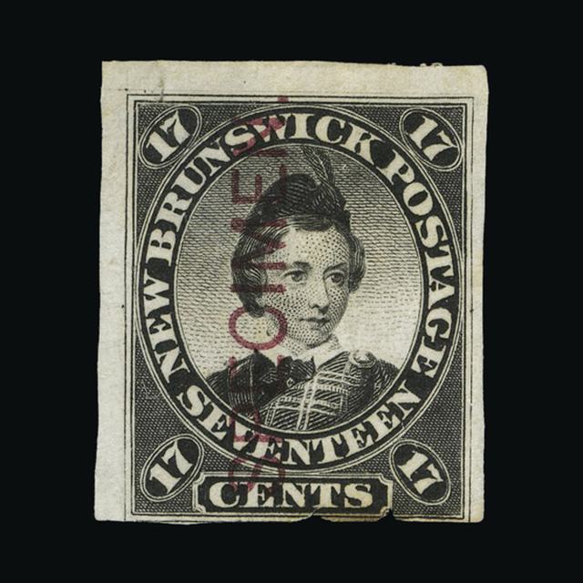 Lot 6217 - CANADA - NEW BRUNSWICK 1860 - UPA UPA Auction UPA 90 Lot 6217 - CANADA - NEW BRUNSWICK 1860 - UPA UPA Auction UPA 90