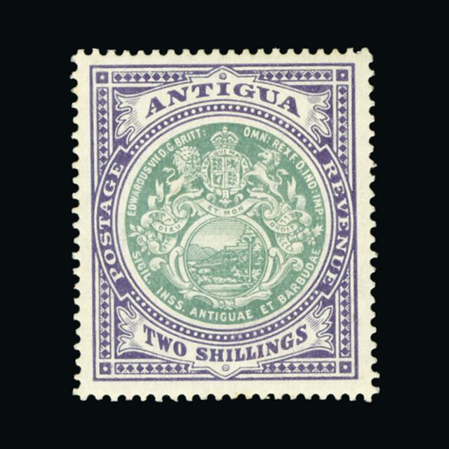 Lot 641 - antigua 1908-17 -  UPA UPA Auction UPA 90 