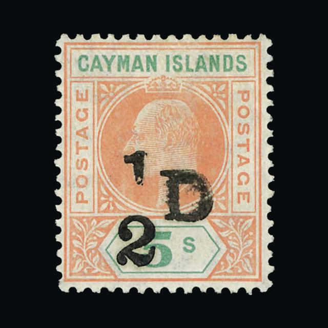 Lot 6418 - cayman islands 1907 - UPA UPA Auction UPA 90 Lot 6418 - cayman islands 1907 - UPA UPA Auction UPA 90