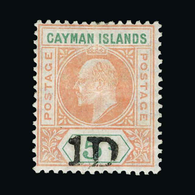 Lot 6420 - cayman islands 1907 - UPA UPA Auction UPA 90 Lot 6420 - cayman islands 1907 - UPA UPA Auction UPA 90