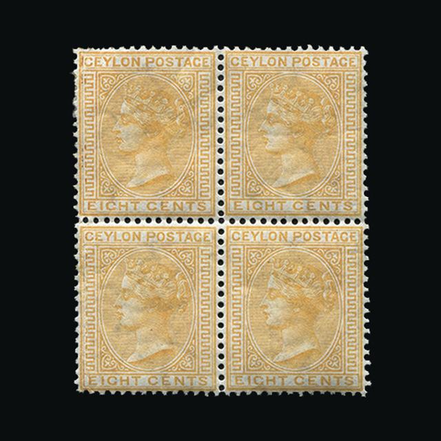 Lot 6523 - Ceylon 1872-80 - UPA UPA Auction UPA 90 Lot 6523 - Ceylon 1872-80 - UPA UPA Auction UPA 90
