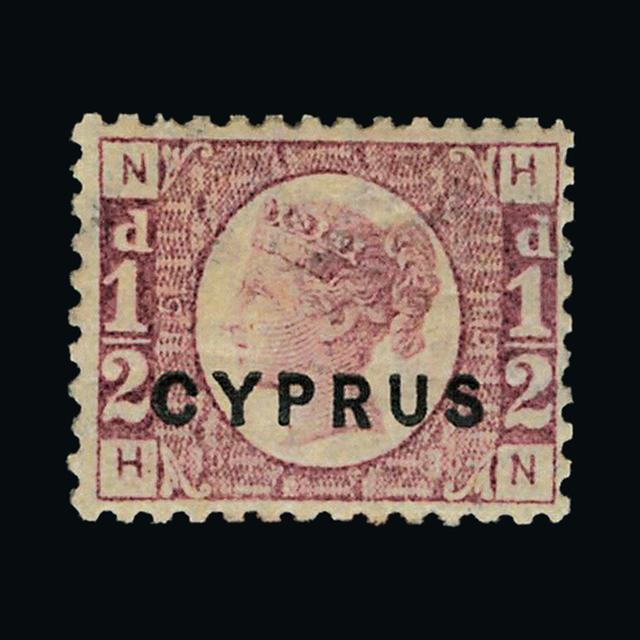 Lot 6808 - Cyprus 1880 - UPA UPA Auction UPA 90 Lot 6808 - Cyprus 1880 - UPA UPA Auction UPA 90