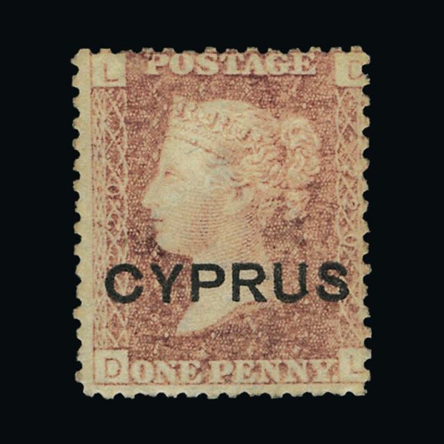 Lot 6816 - Cyprus 1880 - UPA UPA Auction UPA 90 Lot 6816 - Cyprus 1880 - UPA UPA Auction UPA 90