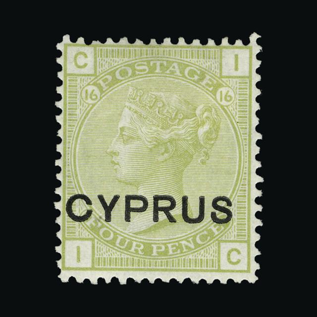 Lot 6819 - Cyprus 1880 - UPA UPA Auction UPA 90 Lot 6819 - Cyprus 1880 - UPA UPA Auction UPA 90
