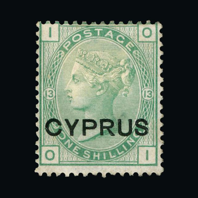 Lot 6826 - Cyprus 1880 - UPA UPA Auction UPA 90 Lot 6826 - Cyprus 1880 - UPA UPA Auction UPA 90