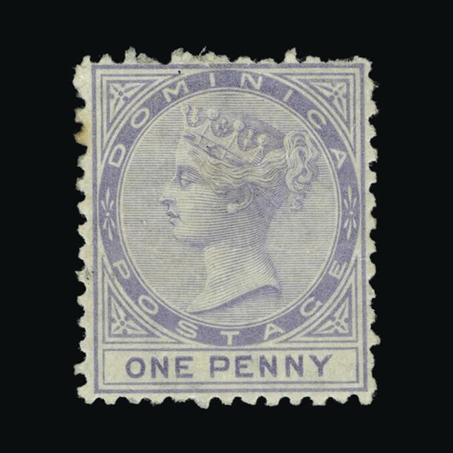 Lot 7373 - dominica 1874 - UPA UPA Auction UPA 90 Lot 7373 - dominica 1874 - UPA UPA Auction UPA 90