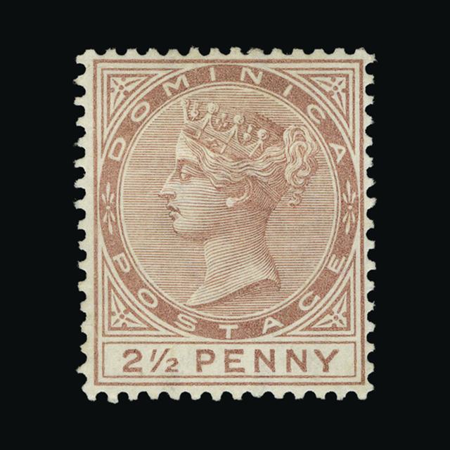 Lot 7379 - dominica 1877-79 - UPA UPA Auction UPA 90 Lot 7379 - dominica 1877-79 - UPA UPA Auction UPA 90