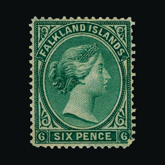 Lot 7535 - falkland islands 1878-79 -  UPA UPA Auction UPA 90 