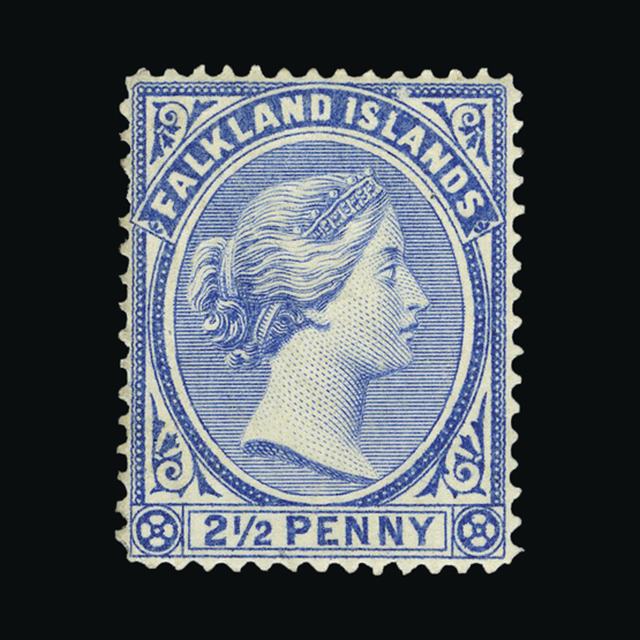 Lot 7558 - falkland islands 1891-1902 -  UPA UPA Auction UPA 90 