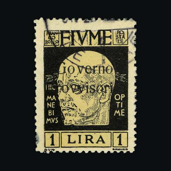 Lot 8280 - Fiume 1921 - UPA UPA Auction UPA 90 Lot 8280 - Fiume 1921 - UPA UPA Auction UPA 90