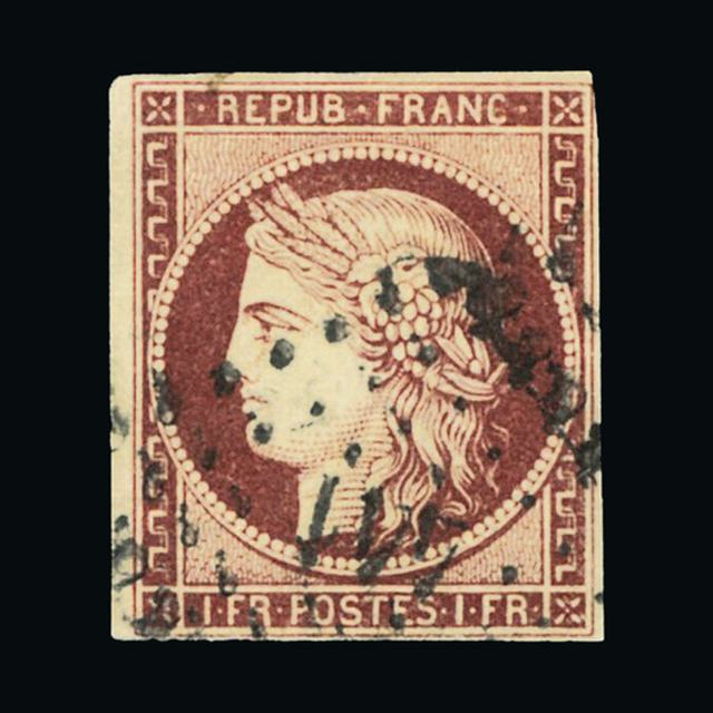 Lot 8296 - France 1849-52 - UPA UPA Auction UPA 90 Lot 8296 - France 1849-52 - UPA UPA Auction UPA 90