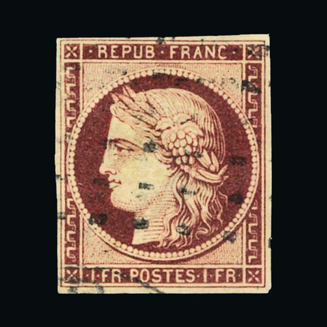 Lot 8297 - France 1849-52 - UPA UPA Auction UPA 90 Lot 8297 - France 1849-52 - UPA UPA Auction UPA 90