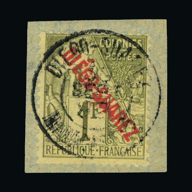 Lot 8782 - France - Colonies - Madagascar - Diego-Suarez 1892-94 -  UPA UPA Auction UPA 90 