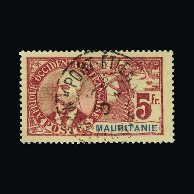 Lot 8786 - France - Colonies - Mauritania 1906-07 - UPA UPA Auction UPA 90 Lot 8786 - France - Colonies - Mauritania 1906-07 - UPA UPA Auction UPA 90