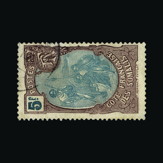 Lot 8866 - France - Colonies - Somali Coast 1909 - UPA UPA Auction UPA 90 Lot 8866 - France - Colonies - Somali Coast 1909 - UPA UPA Auction UPA 90