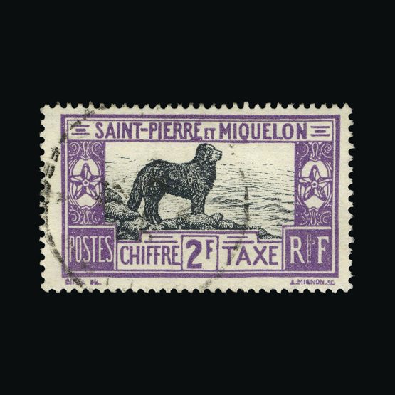 Lot 9102 - France - Colonies - St. Pierre and Miquelon 1932-33 -  UPA UPA Auction UPA 90 